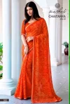 Chaitanya Vol 3 By Kashvi Georgette Bandhani Bandhej Sarees 